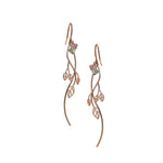 Twisted Leaf Earrings