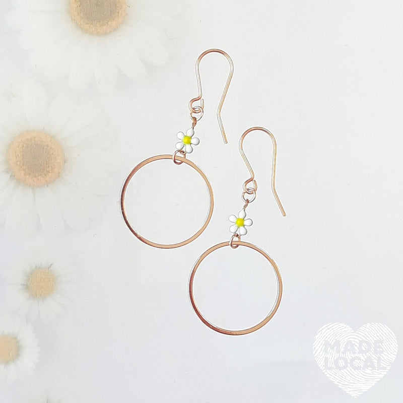 Daisy Chain Drop Earrings